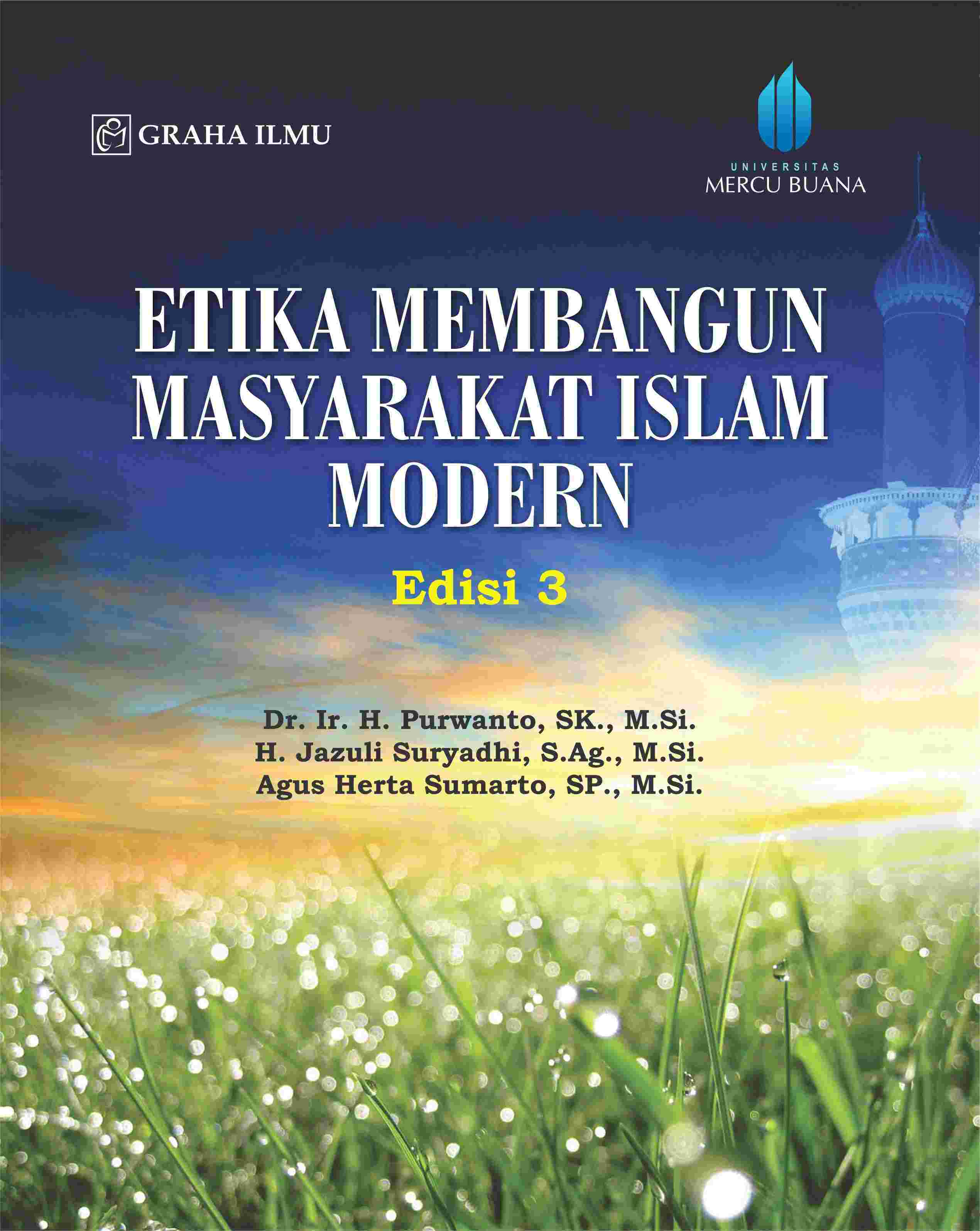 Sampul buku Etika Membangun Masy...